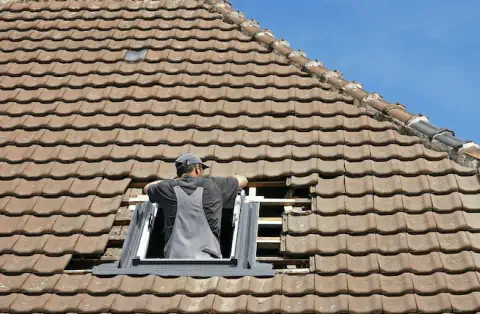 Pose de velux - Porcheville